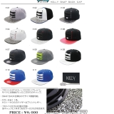 HOLLY SNAP BACK CAP 発売のお知らせ